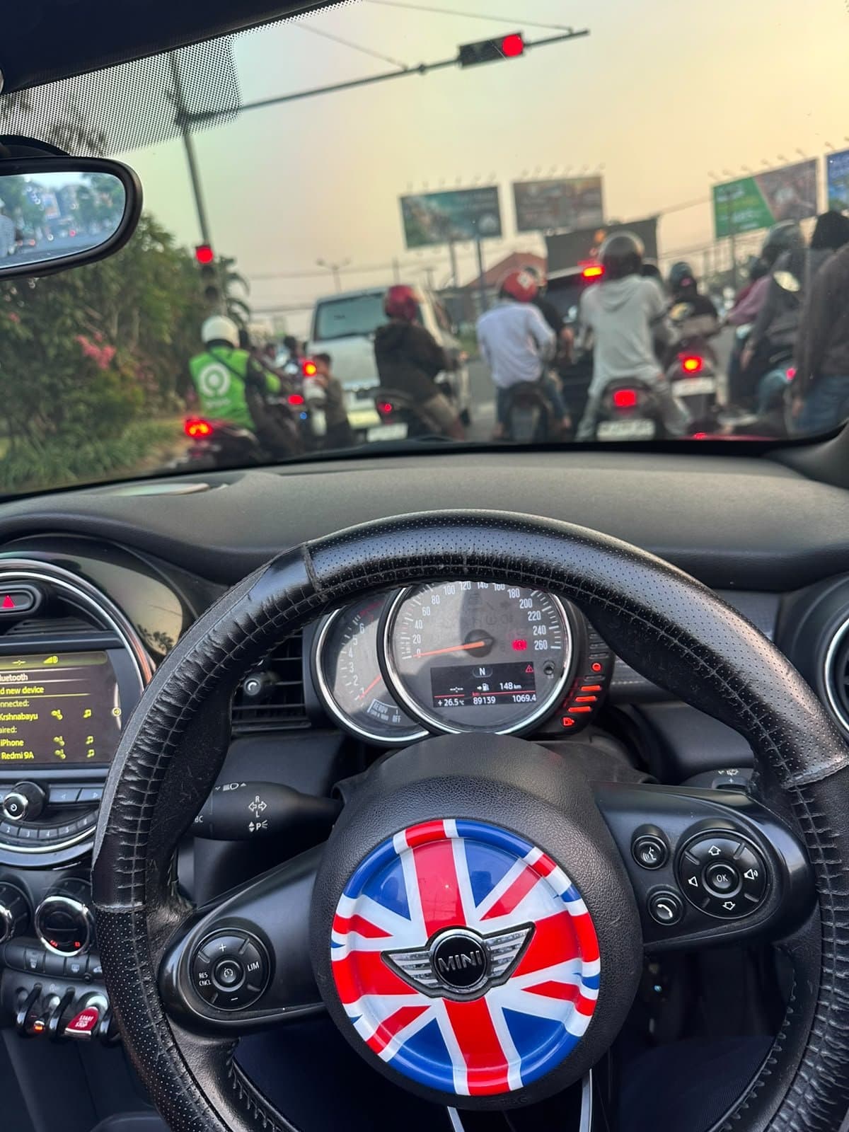 Mini Cooper Red Convertible 5