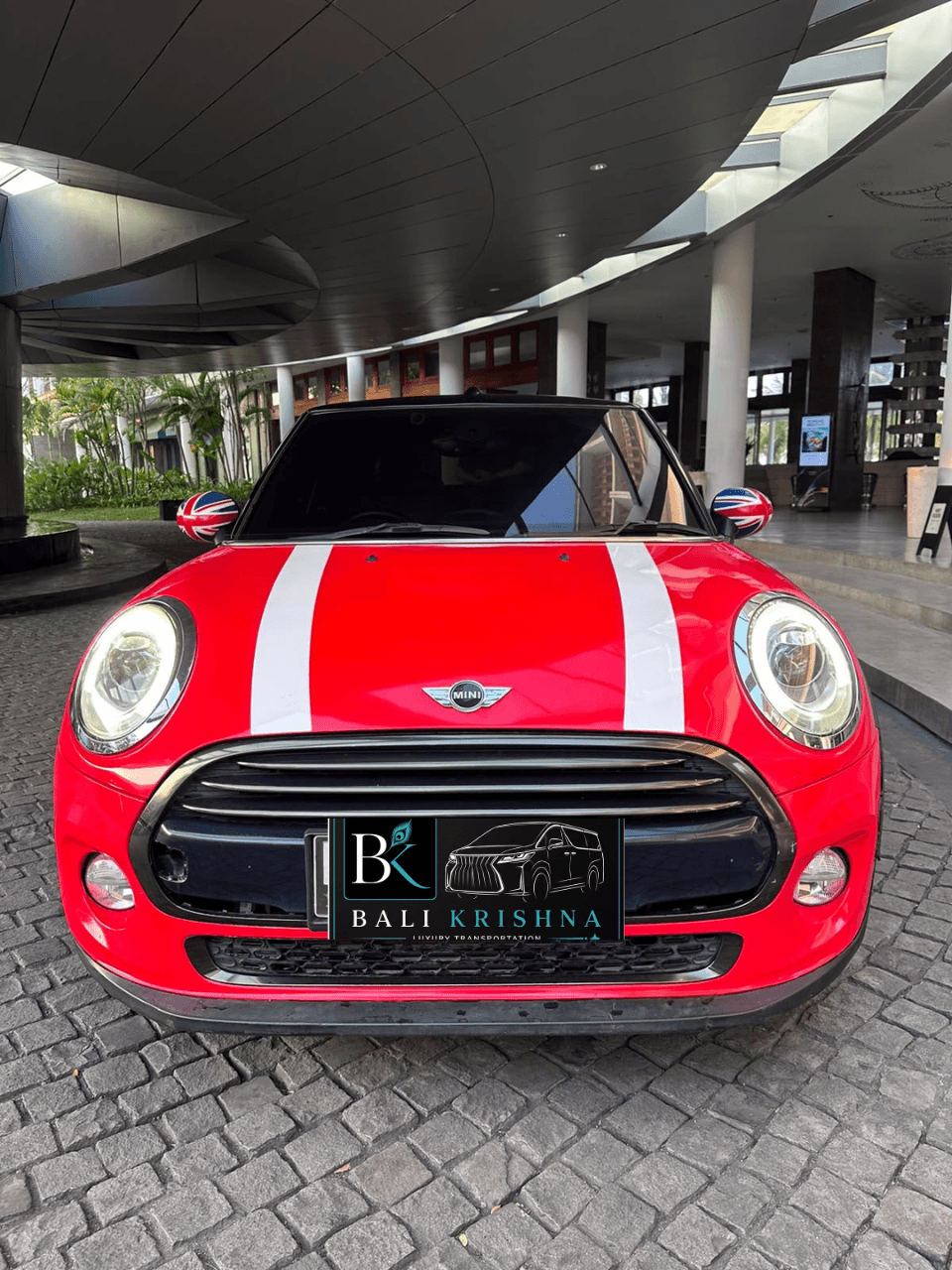 Mini Cooper Red Convertible 7